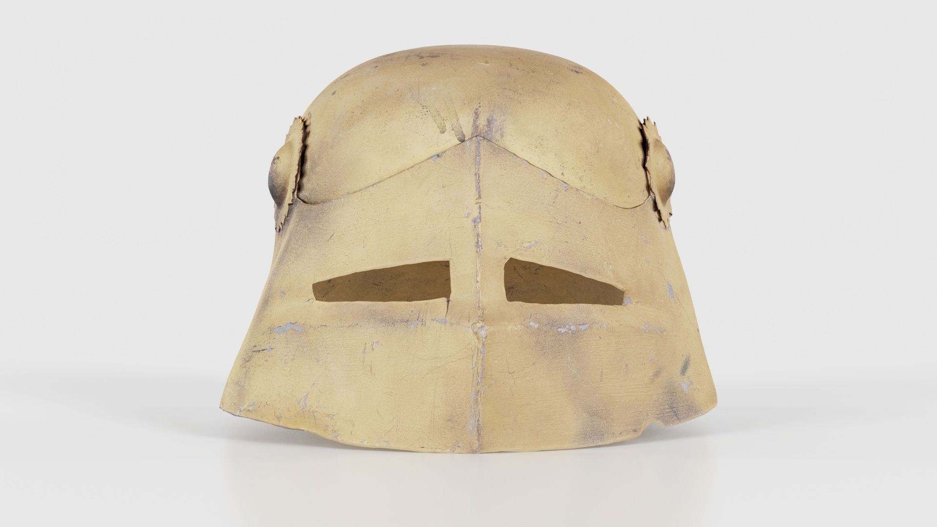 Gear Helmet Low-poly 3D model_15