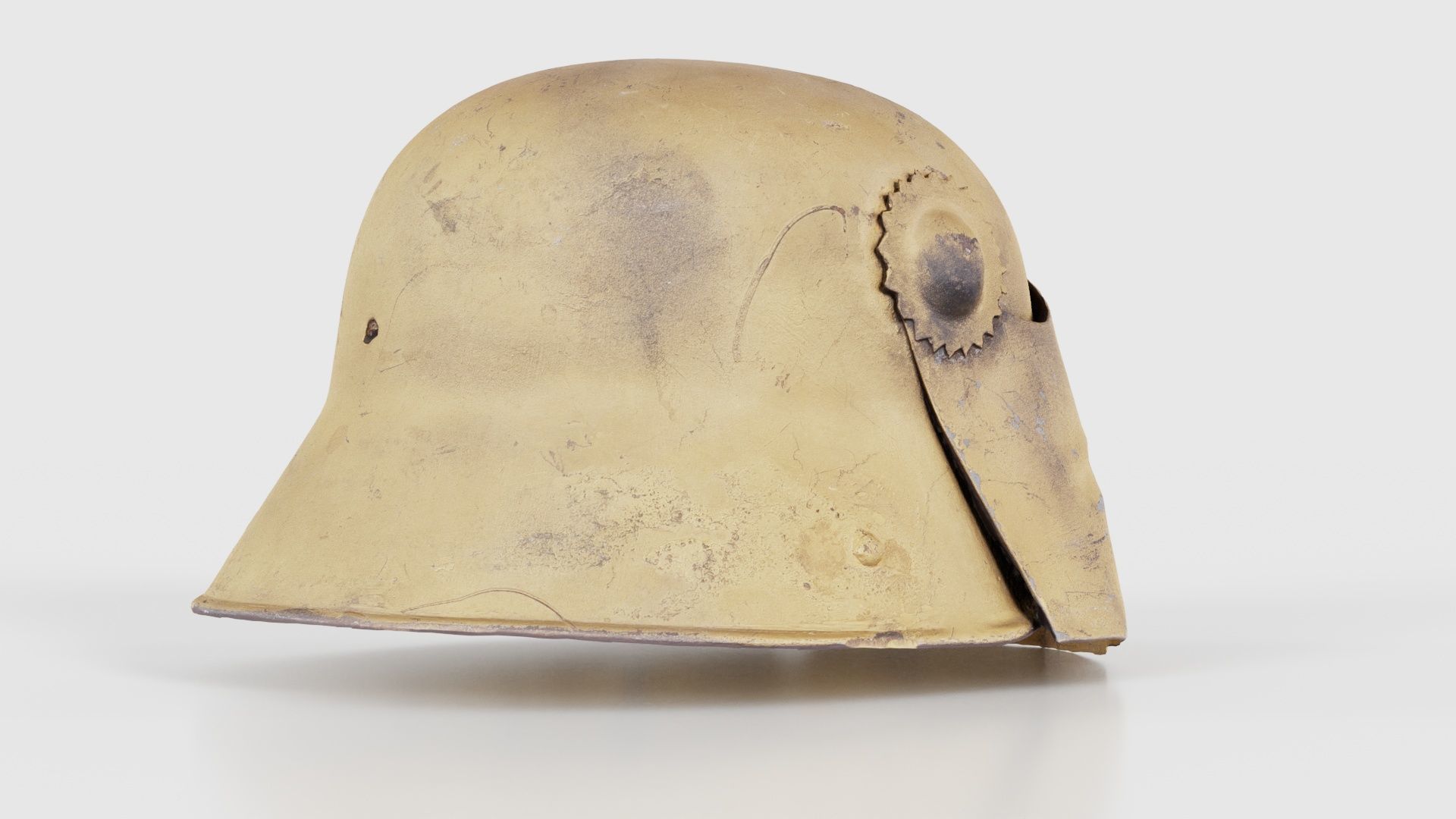 Gear Helmet Low-poly 3D model_19