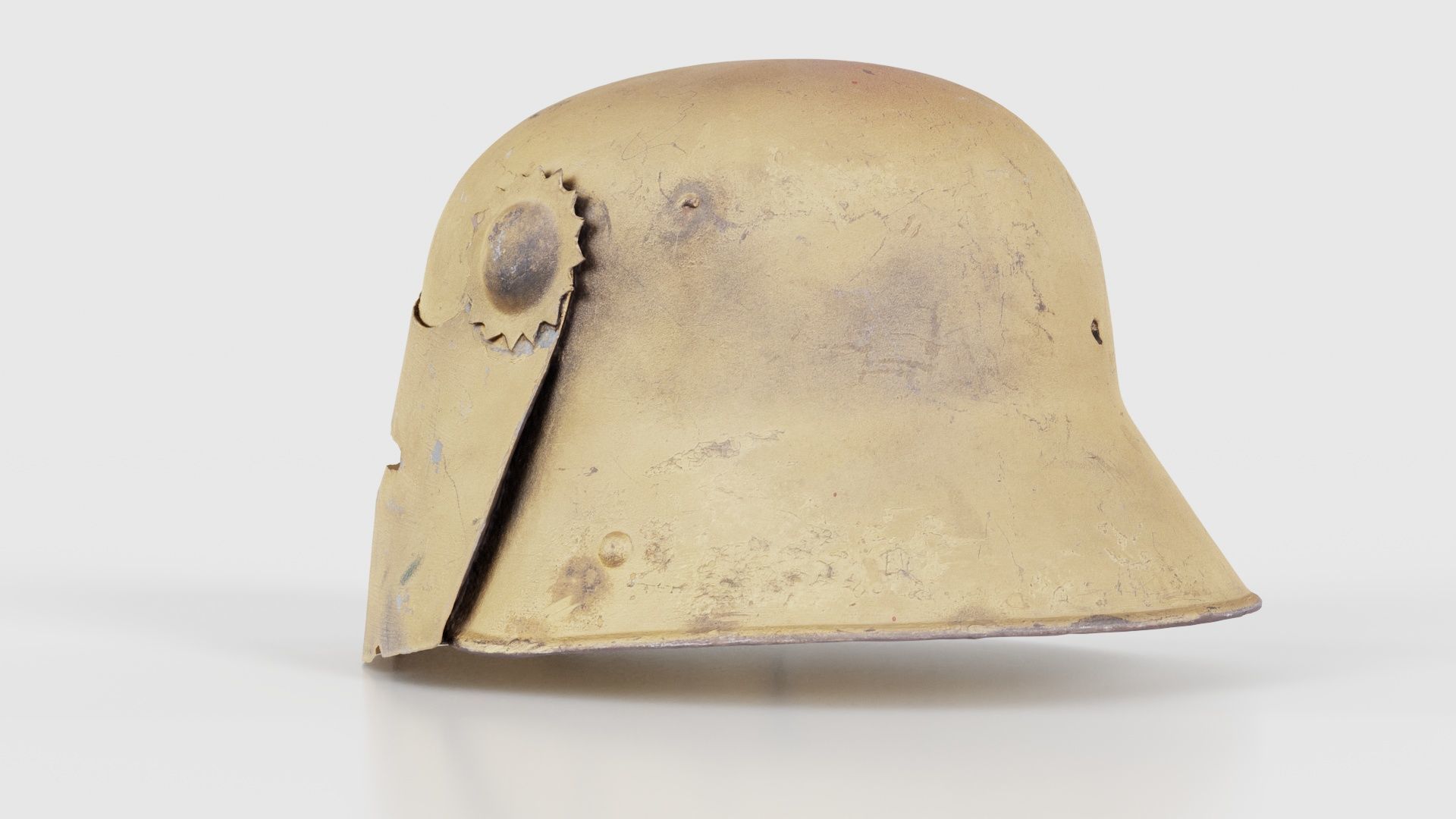 Gear Helmet Low-poly 3D model_23