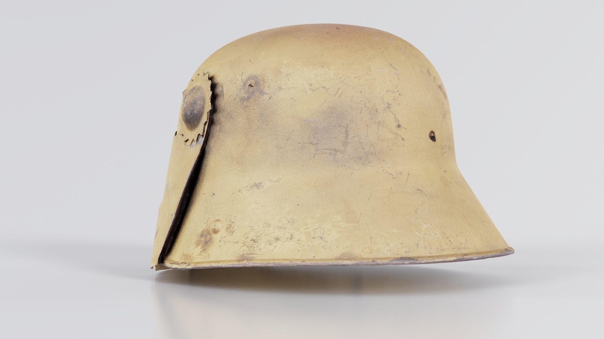 Gear Helmet Low-poly 3D model_8