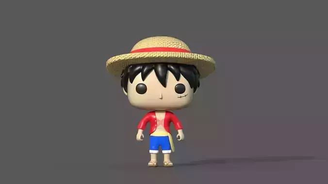 Monkey D Luffy Funko Pop Style