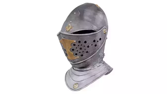 Leaf Knight Helmet Closed