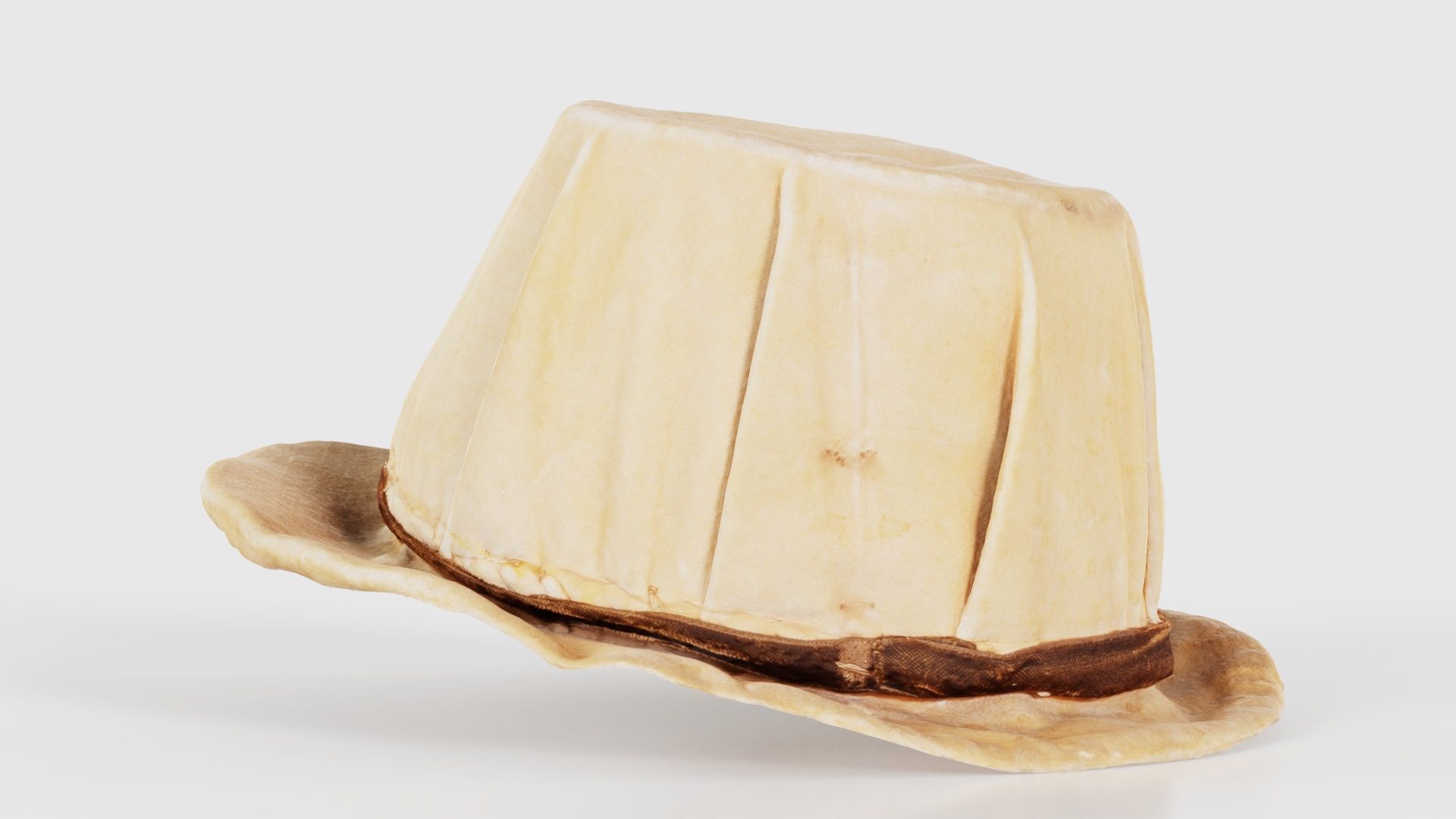 Melon Hat Low-poly 3D model_23