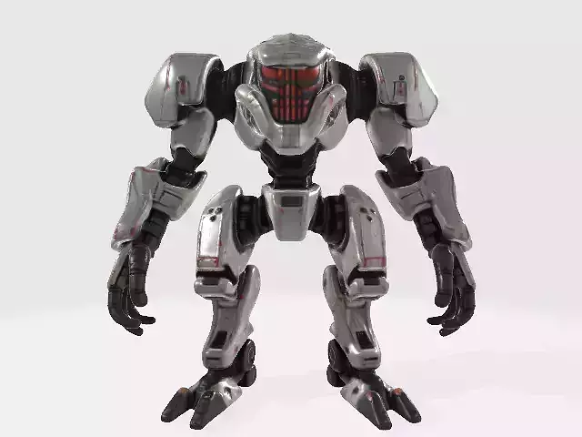Mecha robot 3D model
