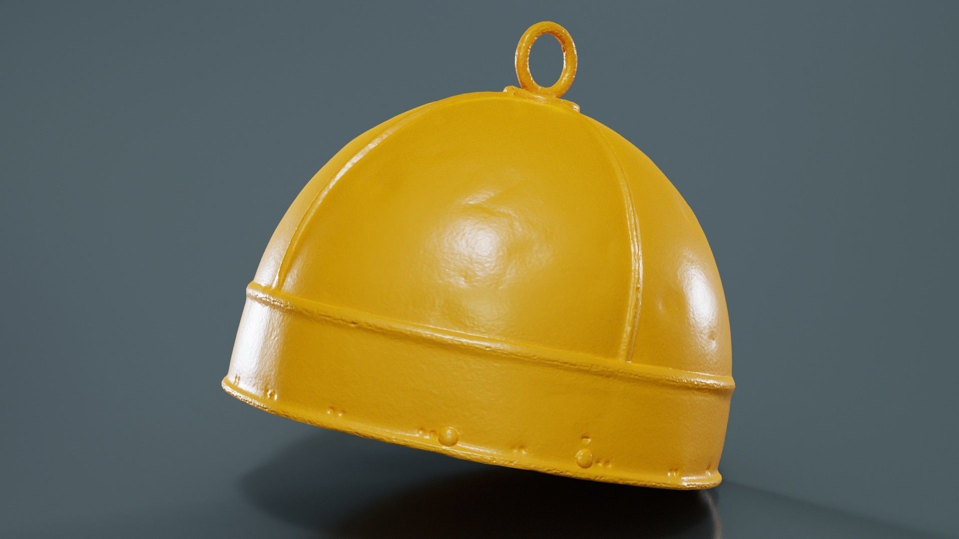 Ring Helmet Low-poly 3D model_12