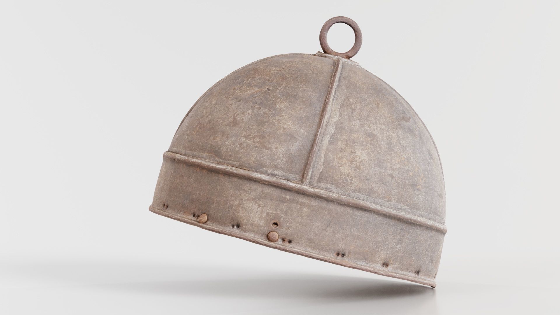 Ring Helmet Low-poly 3D model_8