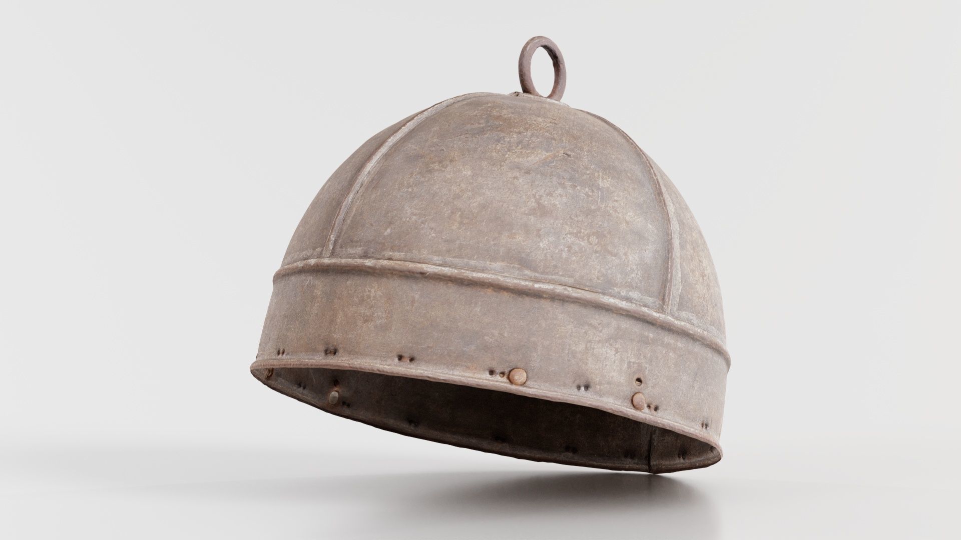 Ring Helmet Low-poly 3D model_2