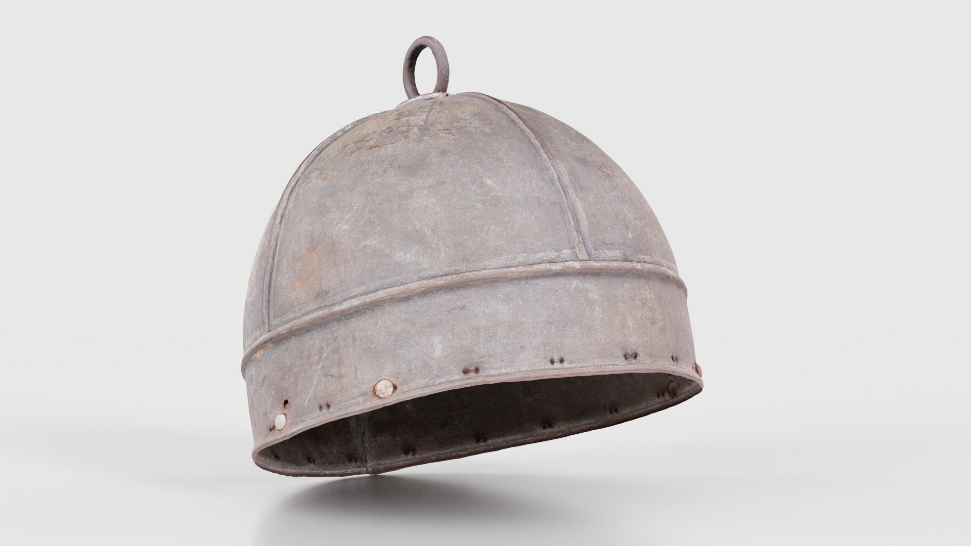 Ring Helmet Low-poly 3D model_16