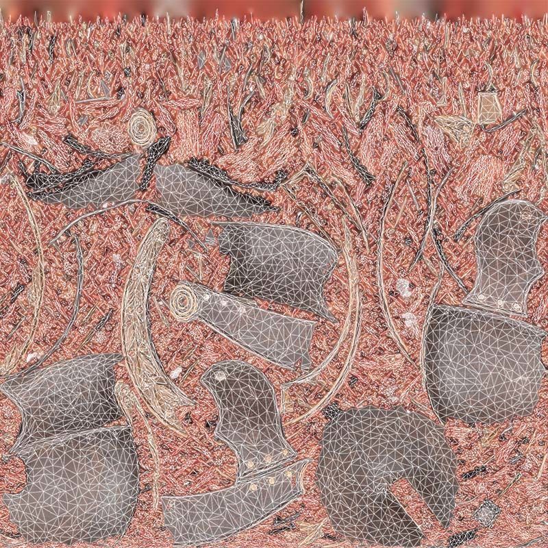 Roman Helmet Low-poly 3D model_14