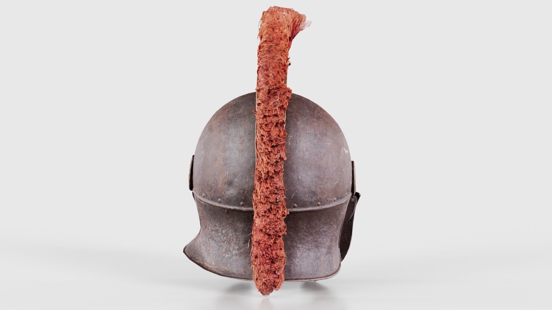 Roman Helmet Low-poly 3D model_21