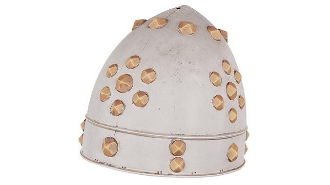Studs Helmet Low-poly 3D model
