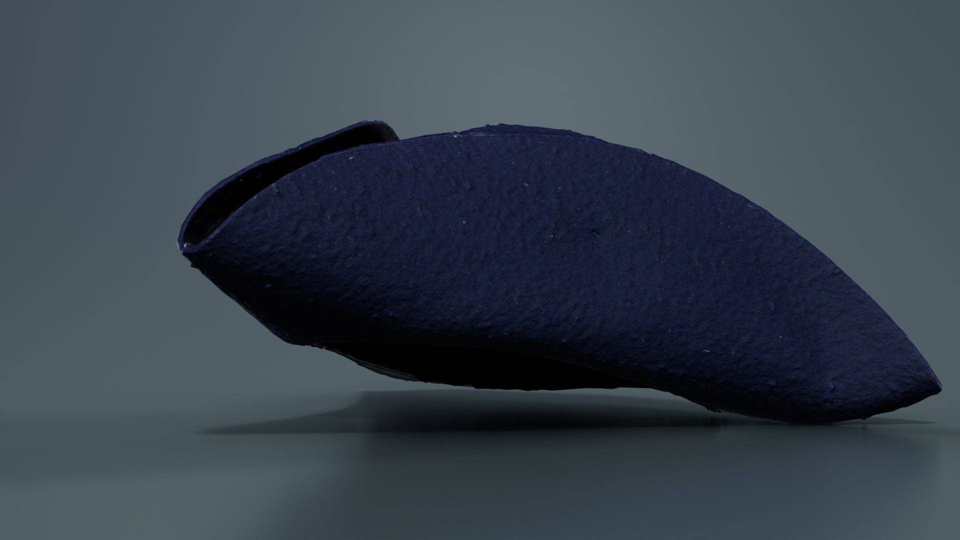 Triangle Hat Plain Low-poly 3D model_4