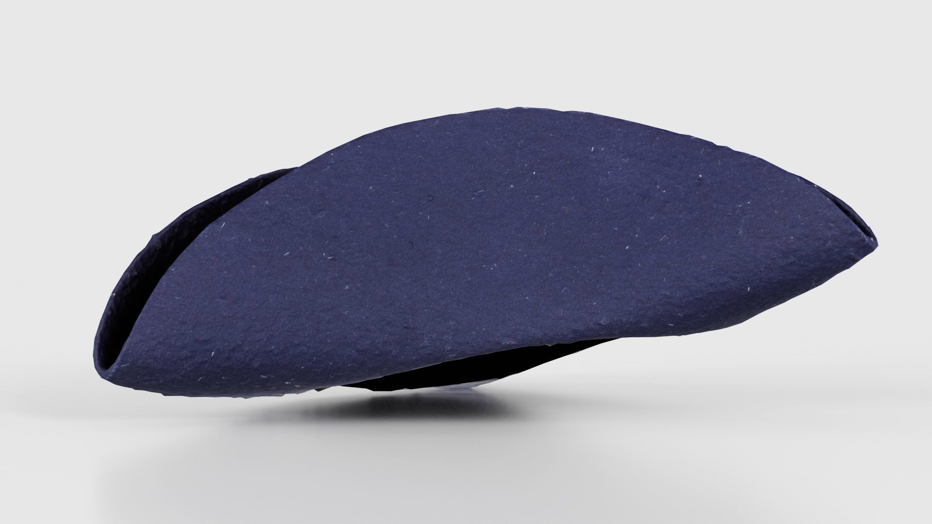 Triangle Hat Plain Low-poly 3D model_17