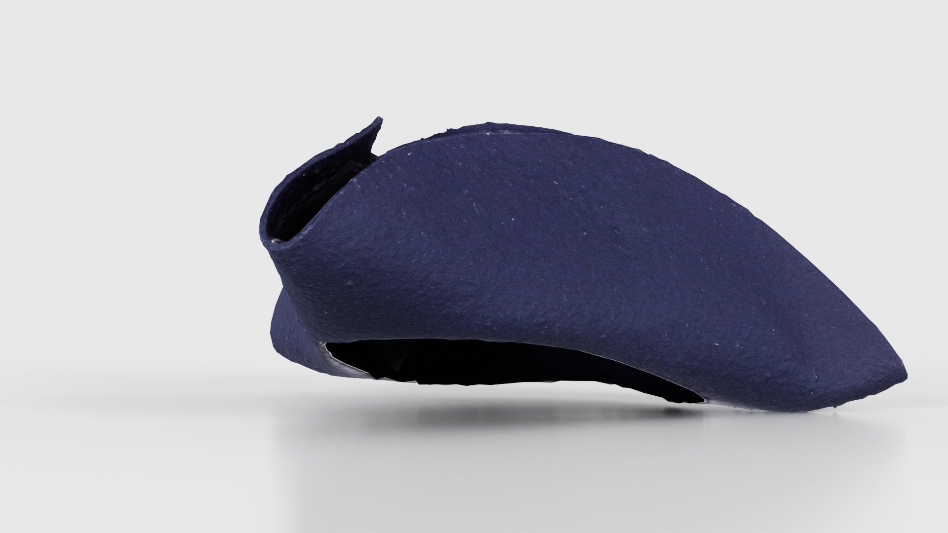 Triangle Hat Plain Low-poly 3D model_26