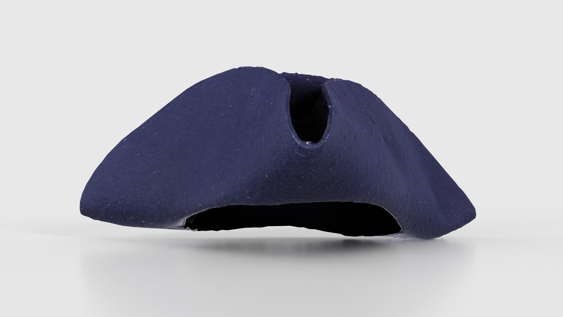 Triangle Hat Plain Low-poly 3D model_15