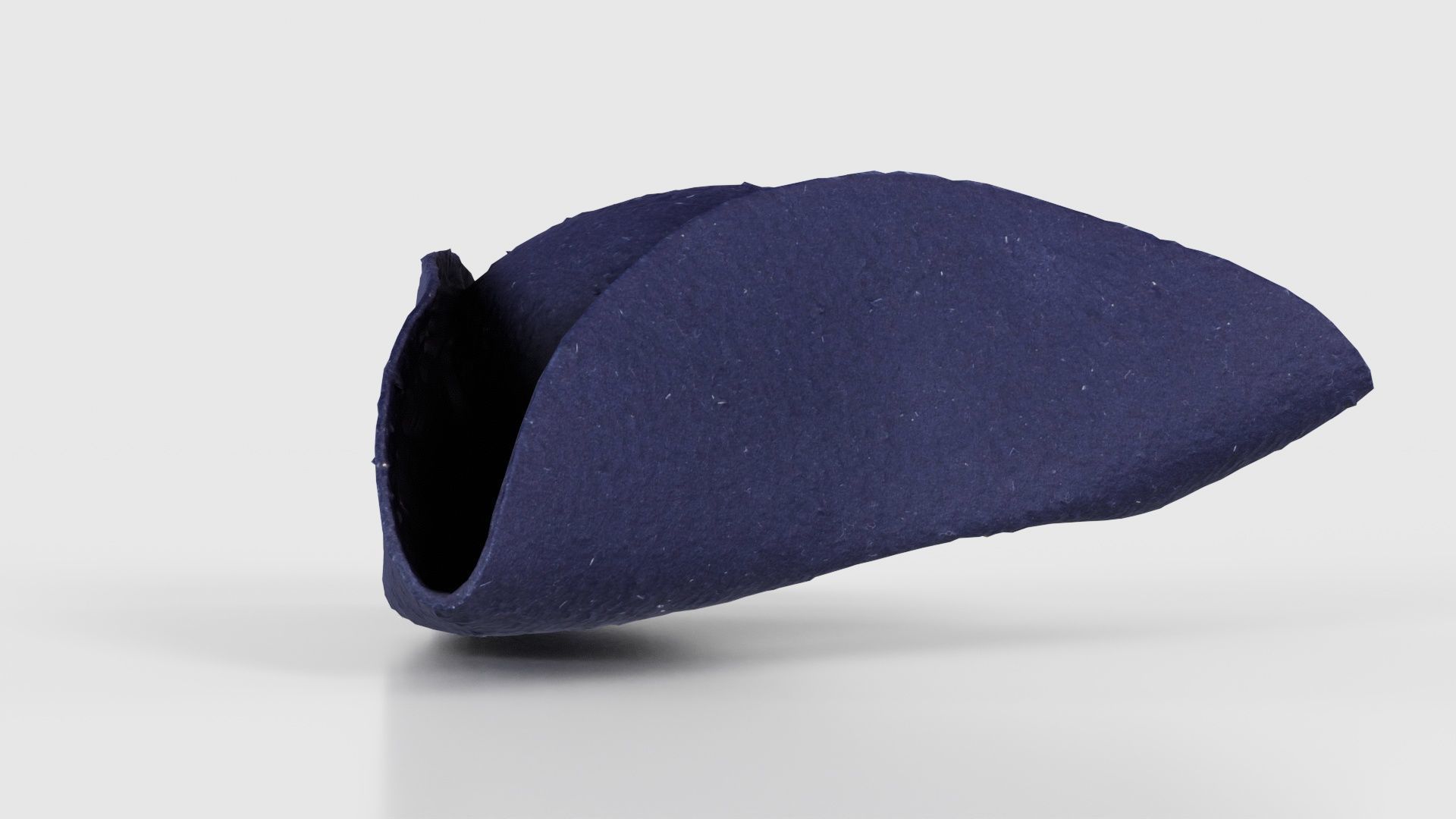 Triangle Hat Plain Low-poly 3D model_18