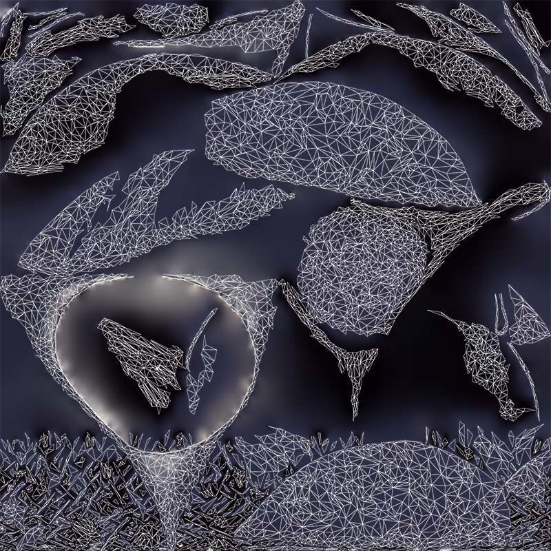 Triangle Hat Plain Low-poly 3D model_14