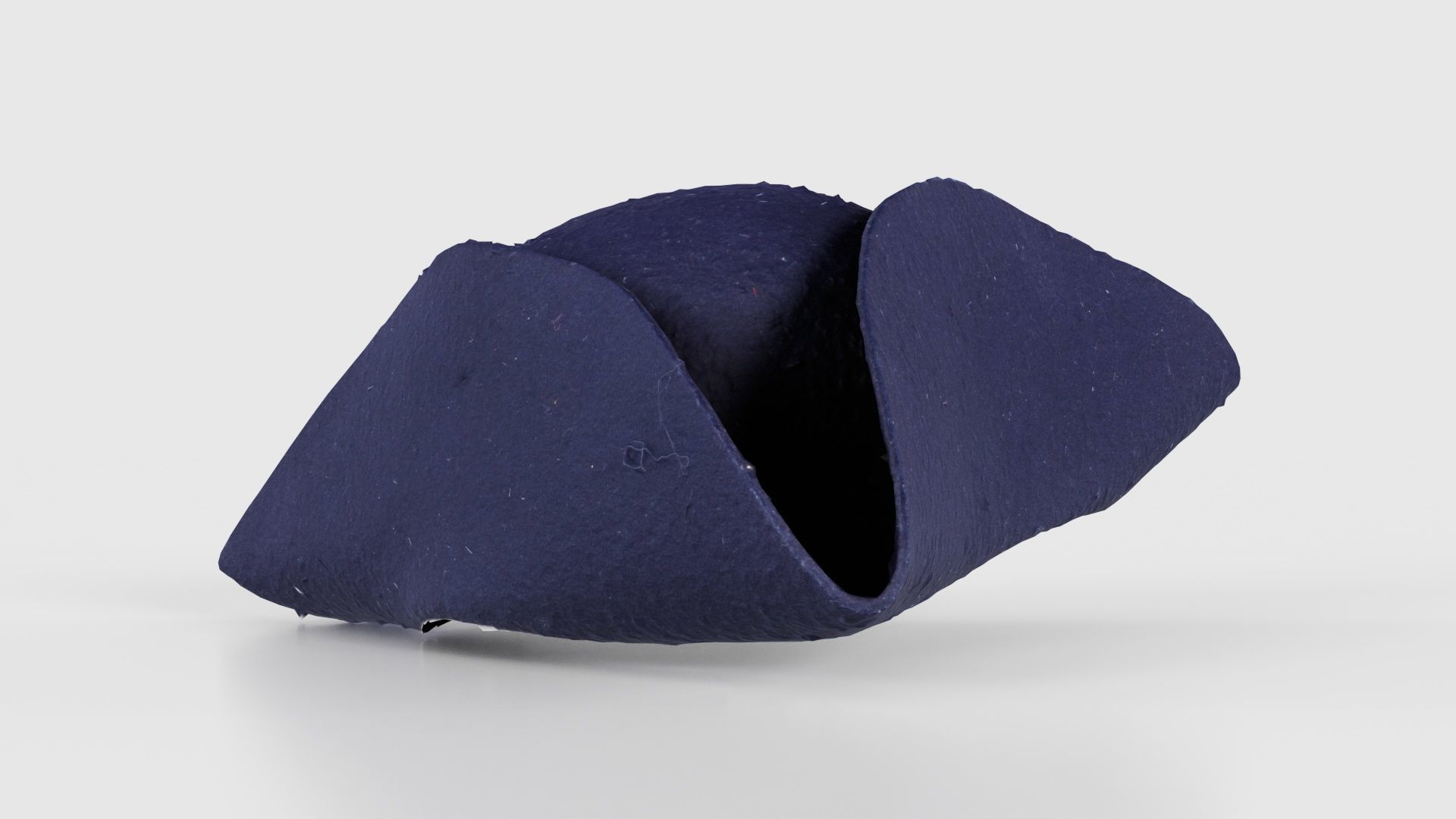 Triangle Hat Plain Low-poly 3D model_19