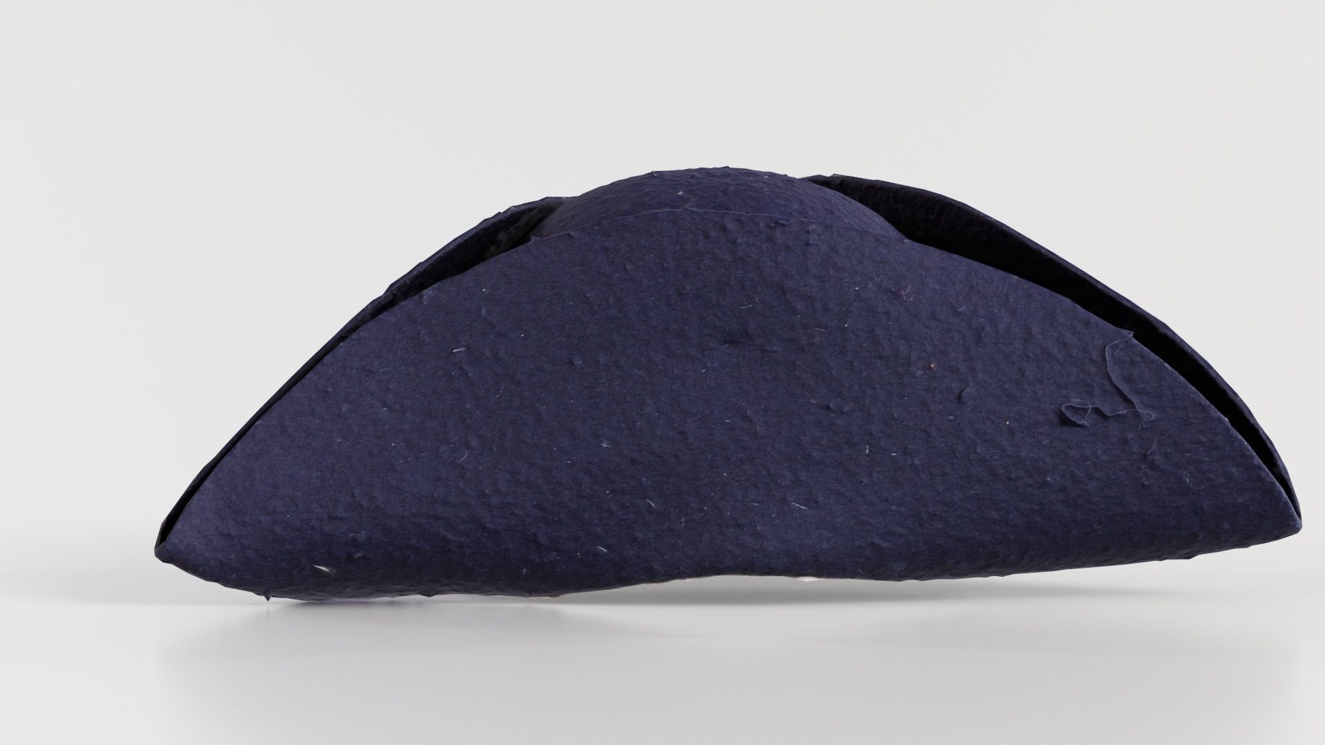 Triangle Hat Plain Low-poly 3D model_1