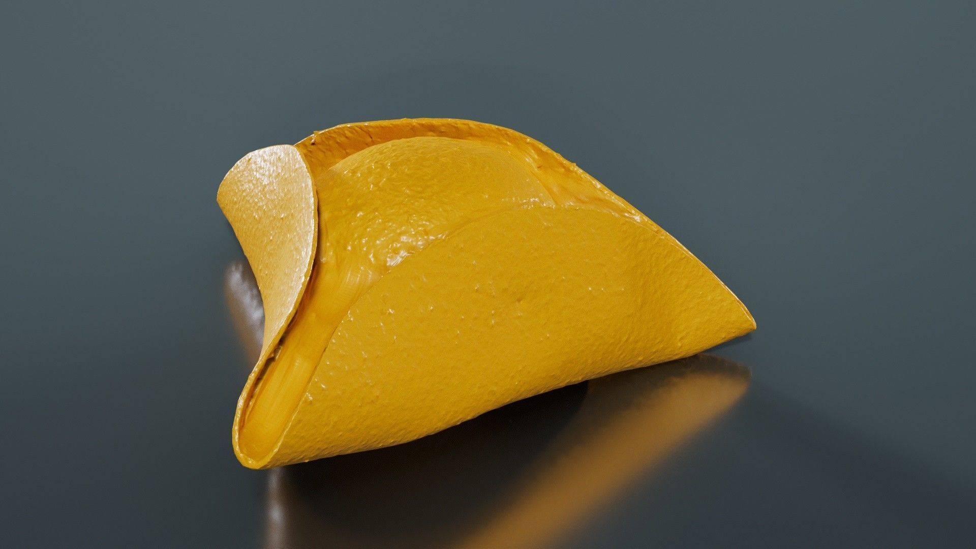 Triangle Hat Plain Low-poly 3D model_12