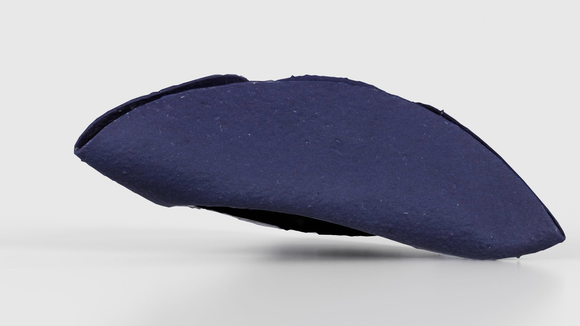 Triangle Hat Plain Low-poly 3D model_25