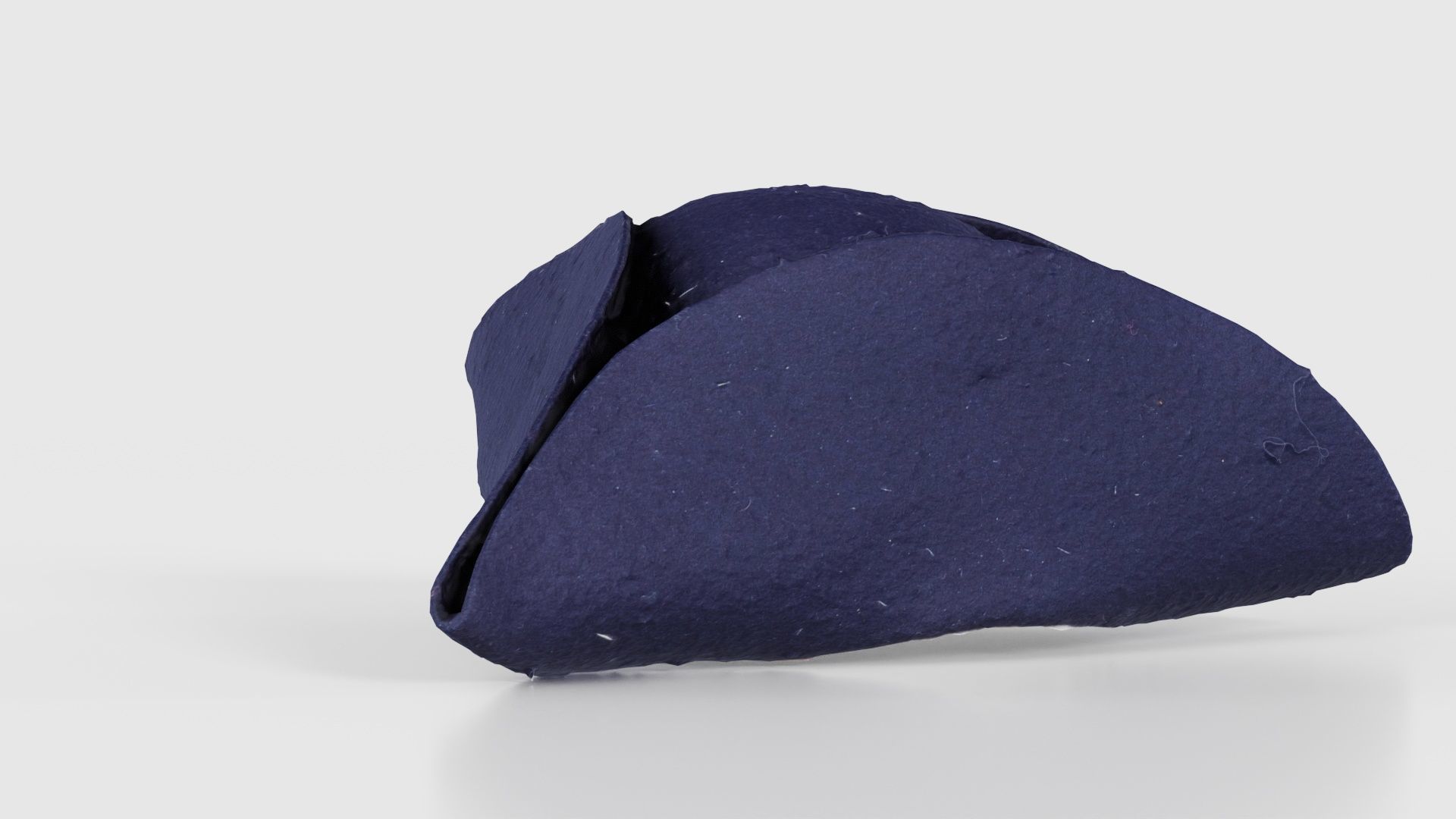 Triangle Hat Plain Low-poly 3D model_22