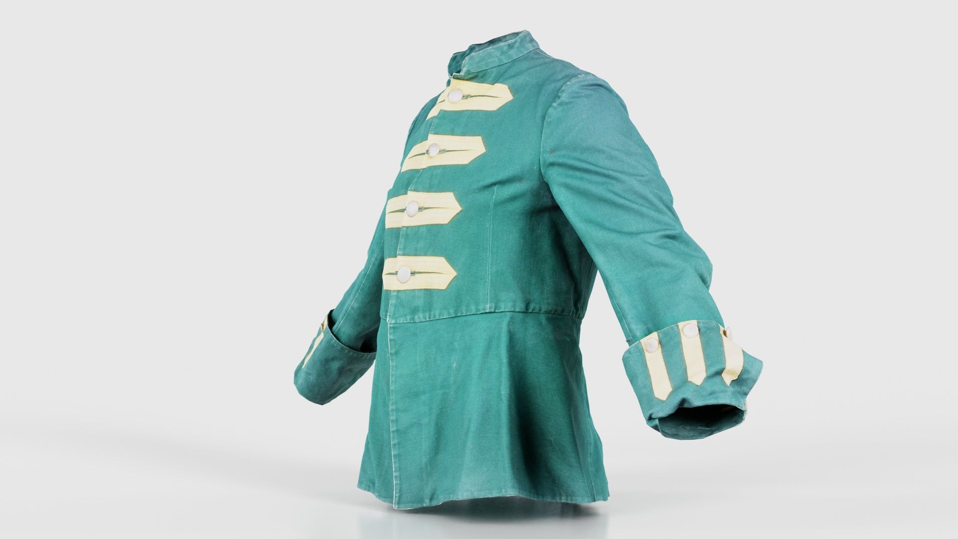 Arrow Jacket Closed Low-poly 3D model_25