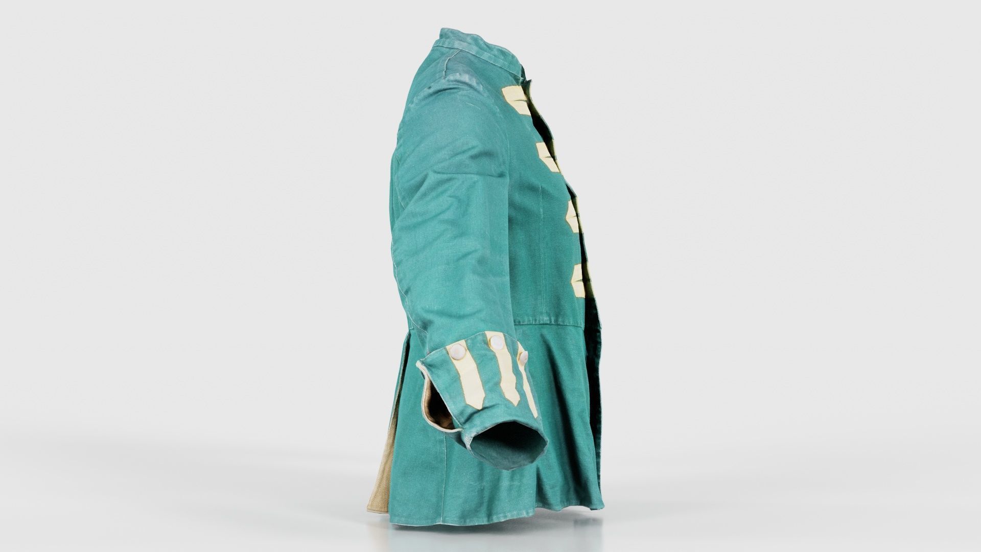 Arrow Jacket Closed Low-poly 3D model_18
