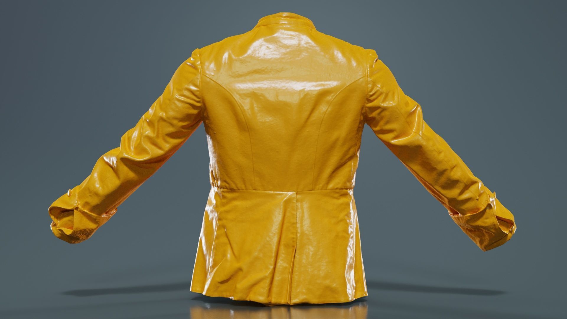 Arrow Jacket Closed Low-poly 3D model_13
