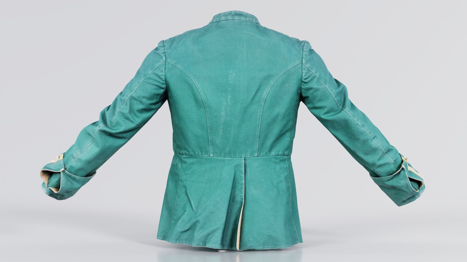 Arrow Jacket Closed Low-poly 3D model_1