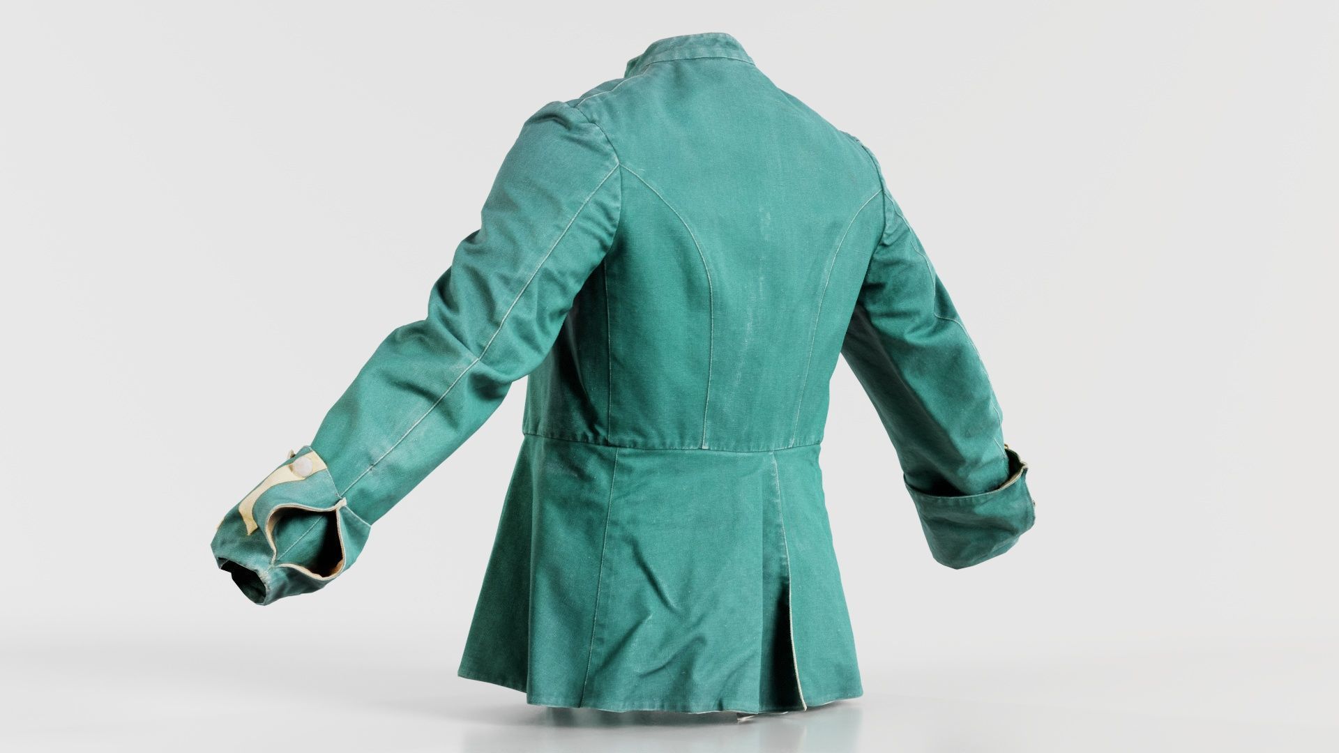 Arrow Jacket Closed Low-poly 3D model_2