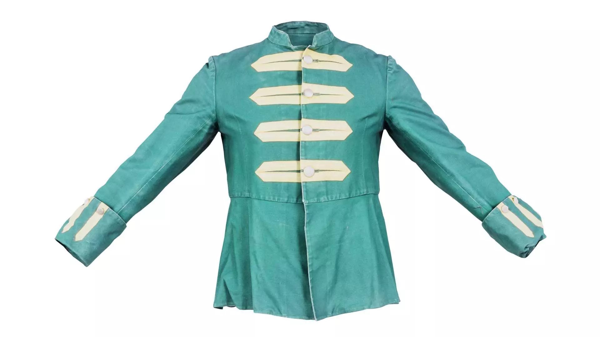 Arrow Jacket Closed Low-poly 3D model_0