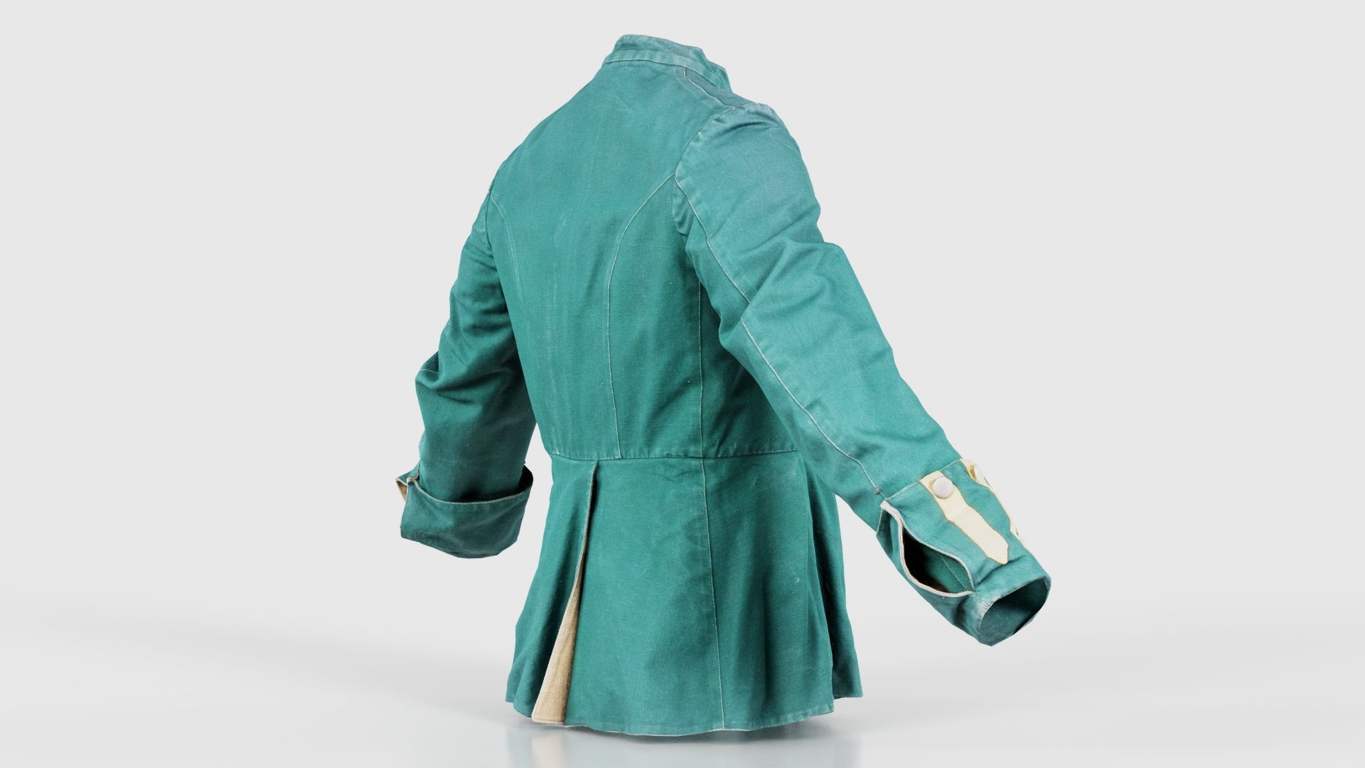 Arrow Jacket Closed Low-poly 3D model_19
