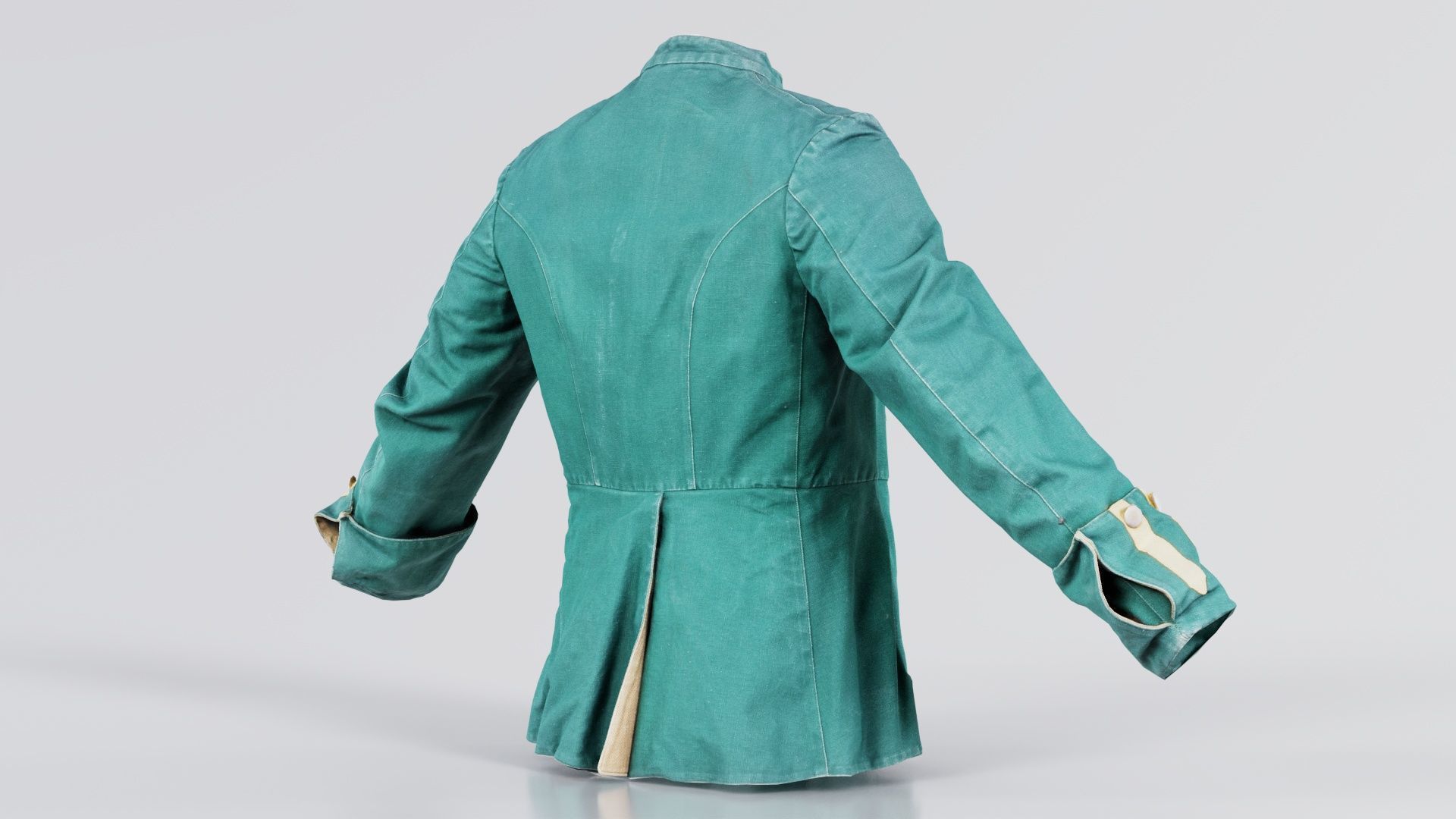 Arrow Jacket Closed Low-poly 3D model_4
