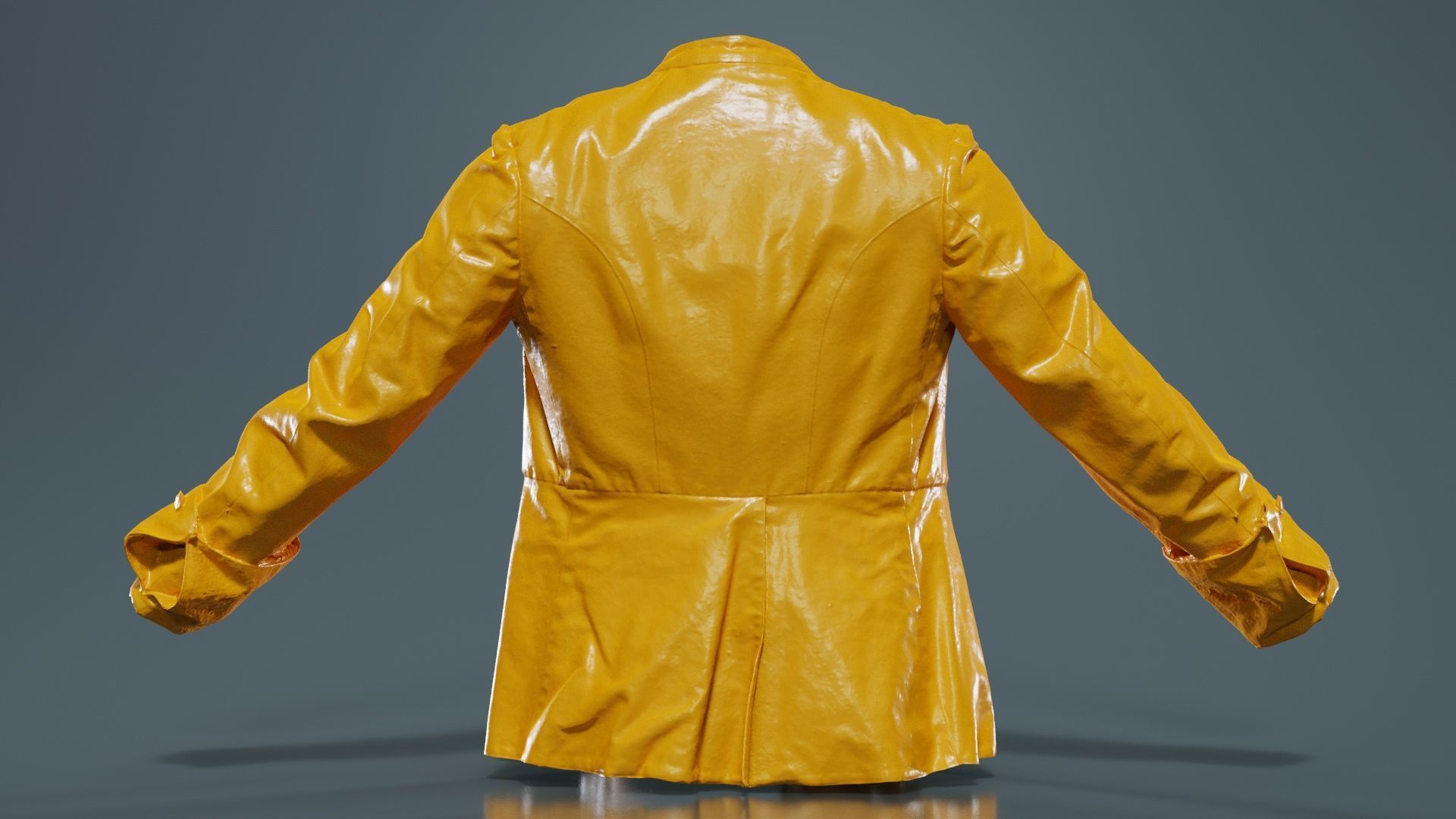 Arrow Jacket Open Low-poly 3D model_13