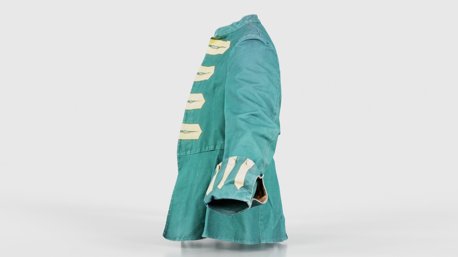 Arrow Jacket Open Low-poly 3D model_24