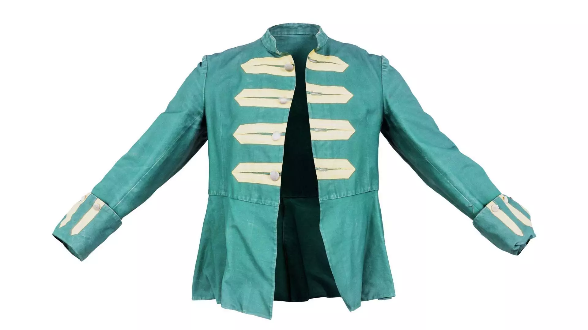 Arrow Jacket Open Low-poly 3D model_0