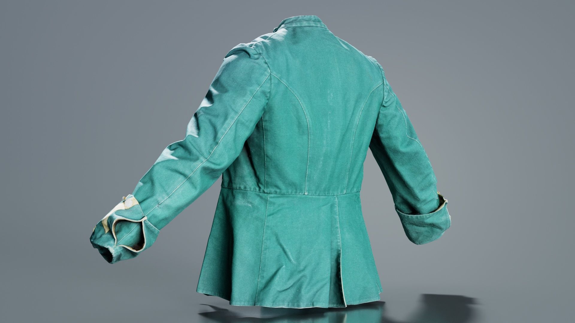 Arrow Jacket Open Low-poly 3D model_5