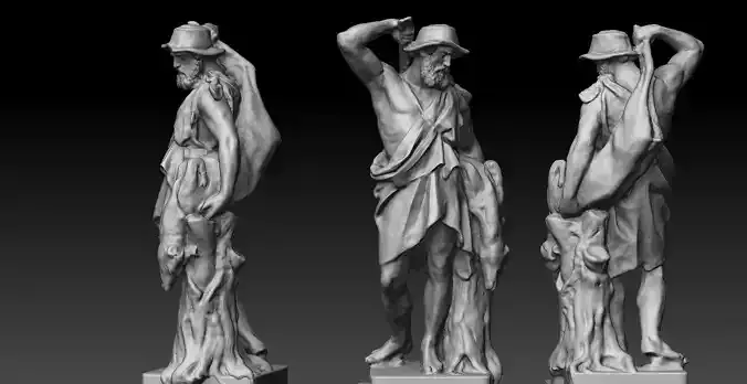 Hunter - Cazador 3D print model