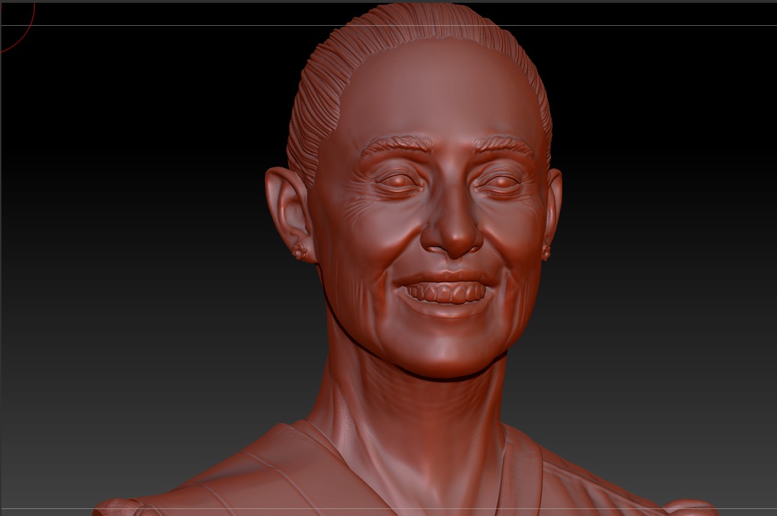 Claudia Sheinbaum - Presidenta de Mexico 3D print model_2