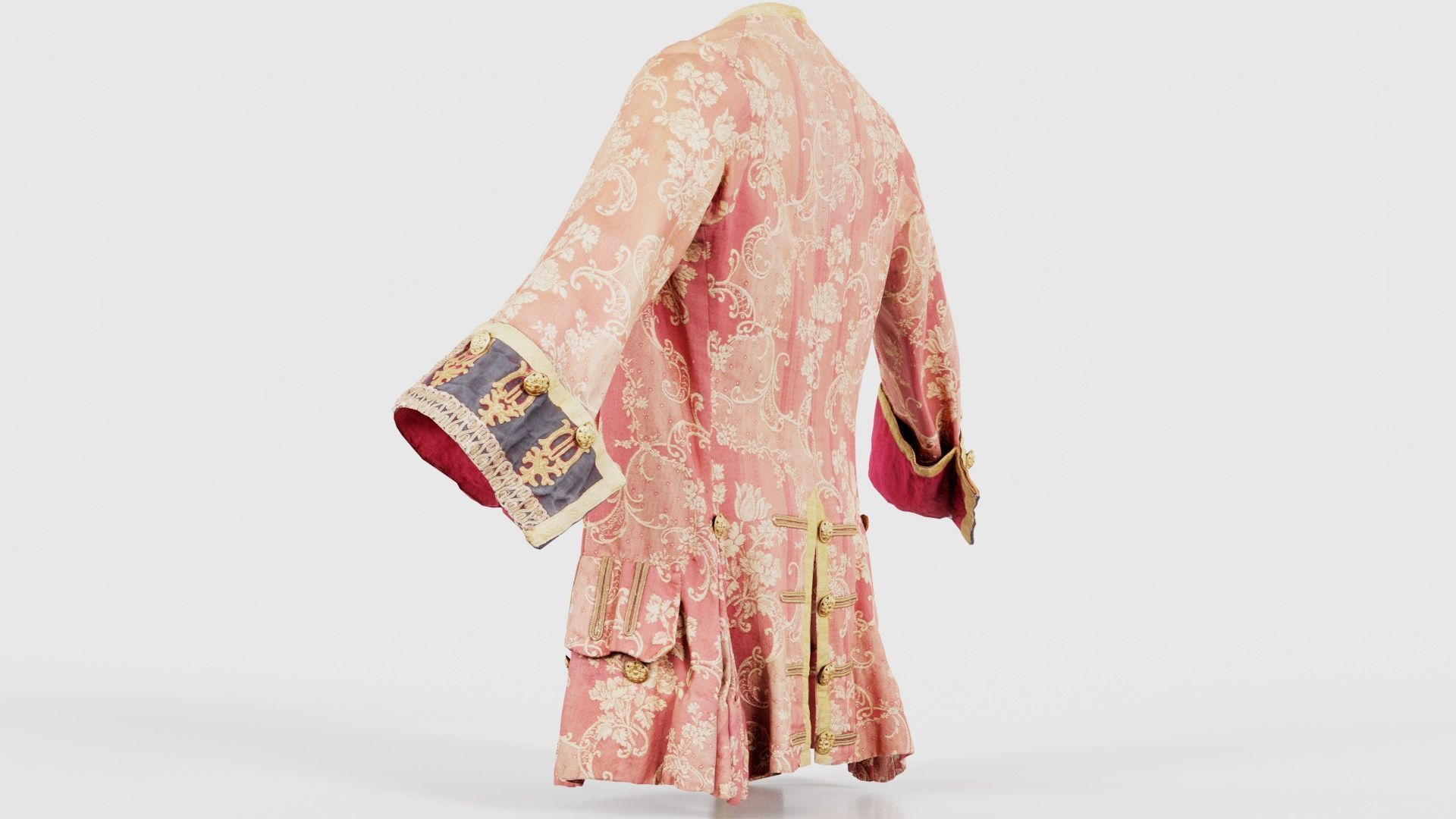 Cloud Jacket Low-poly 3D model_23