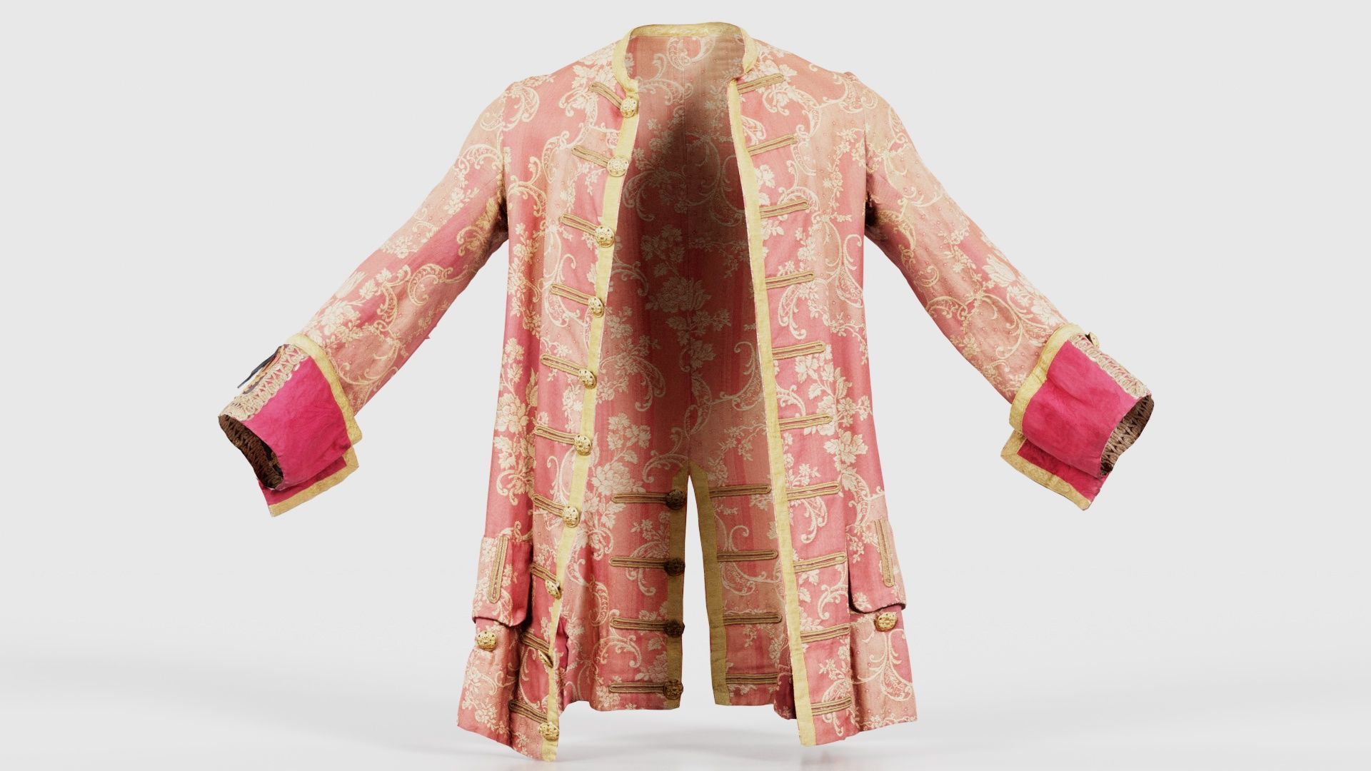 Cloud Jacket Low-poly 3D model_15