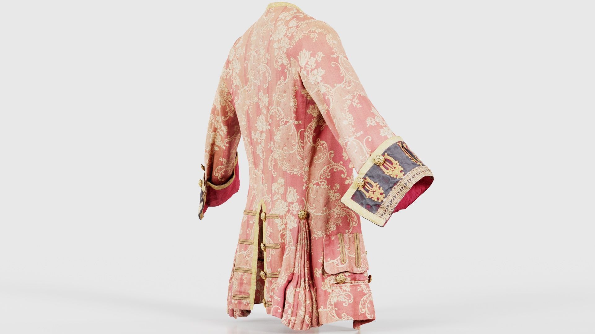 Cloud Jacket Low-poly 3D model_19