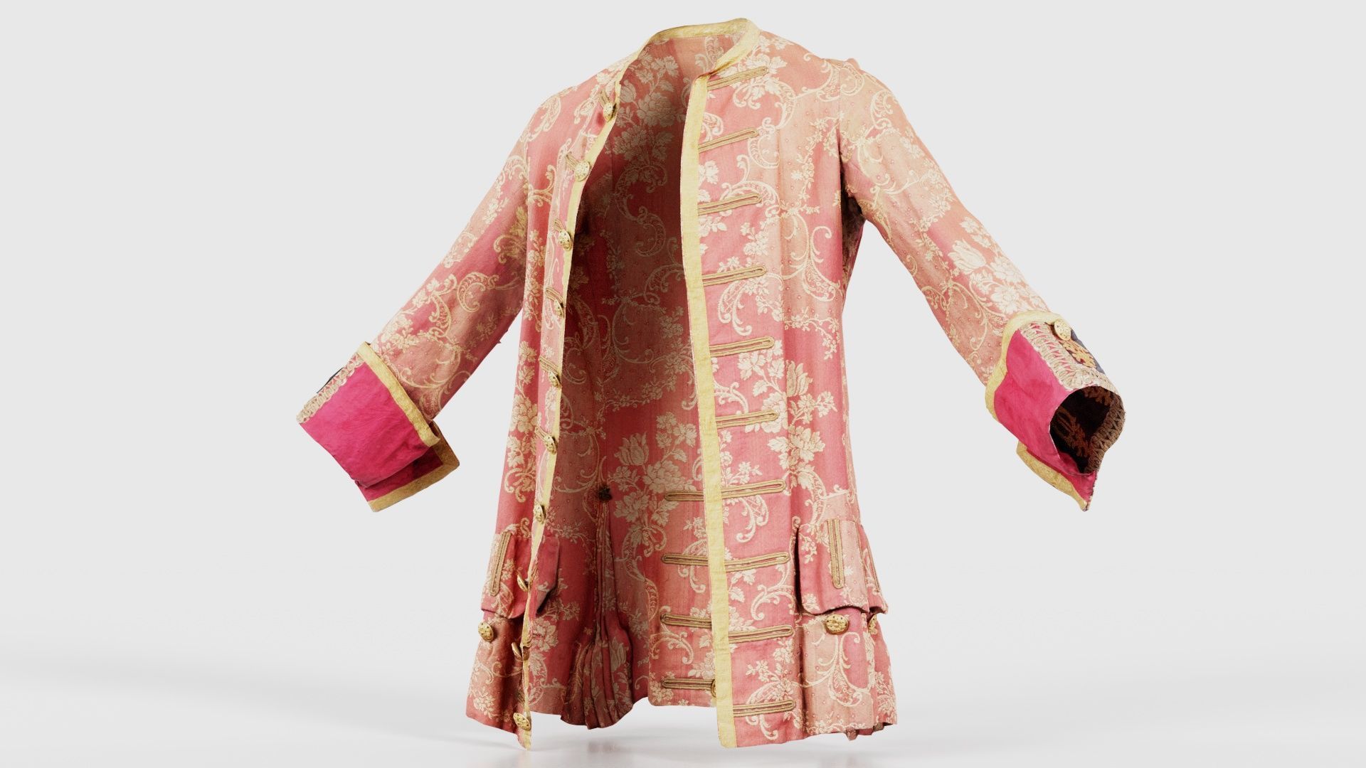 Cloud Jacket Low-poly 3D model_26