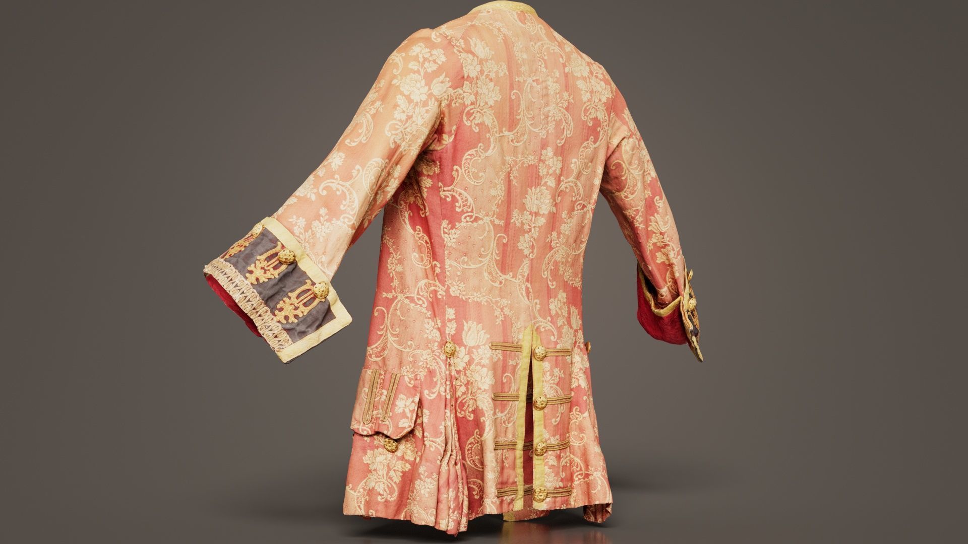 Cloud Jacket Low-poly 3D model_2