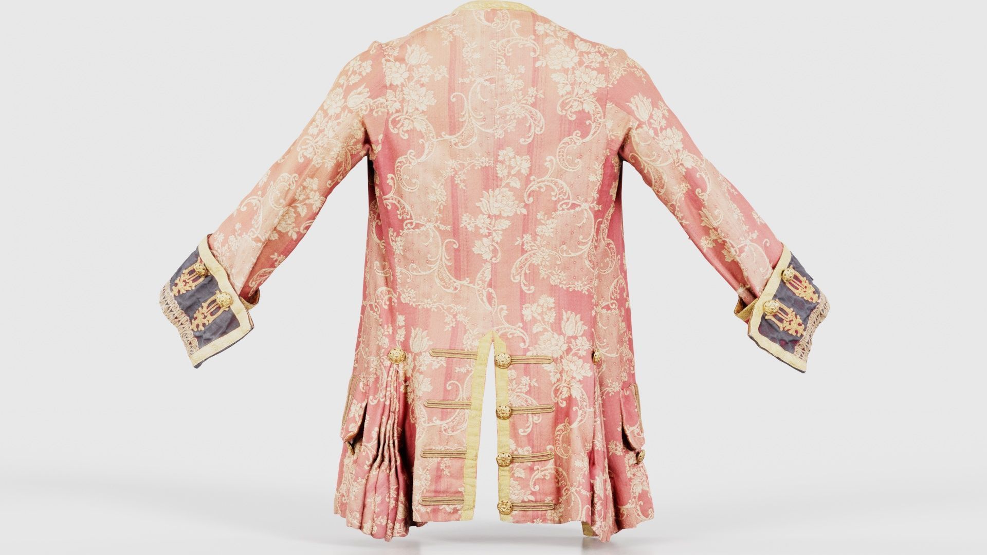 Cloud Jacket Low-poly 3D model_21