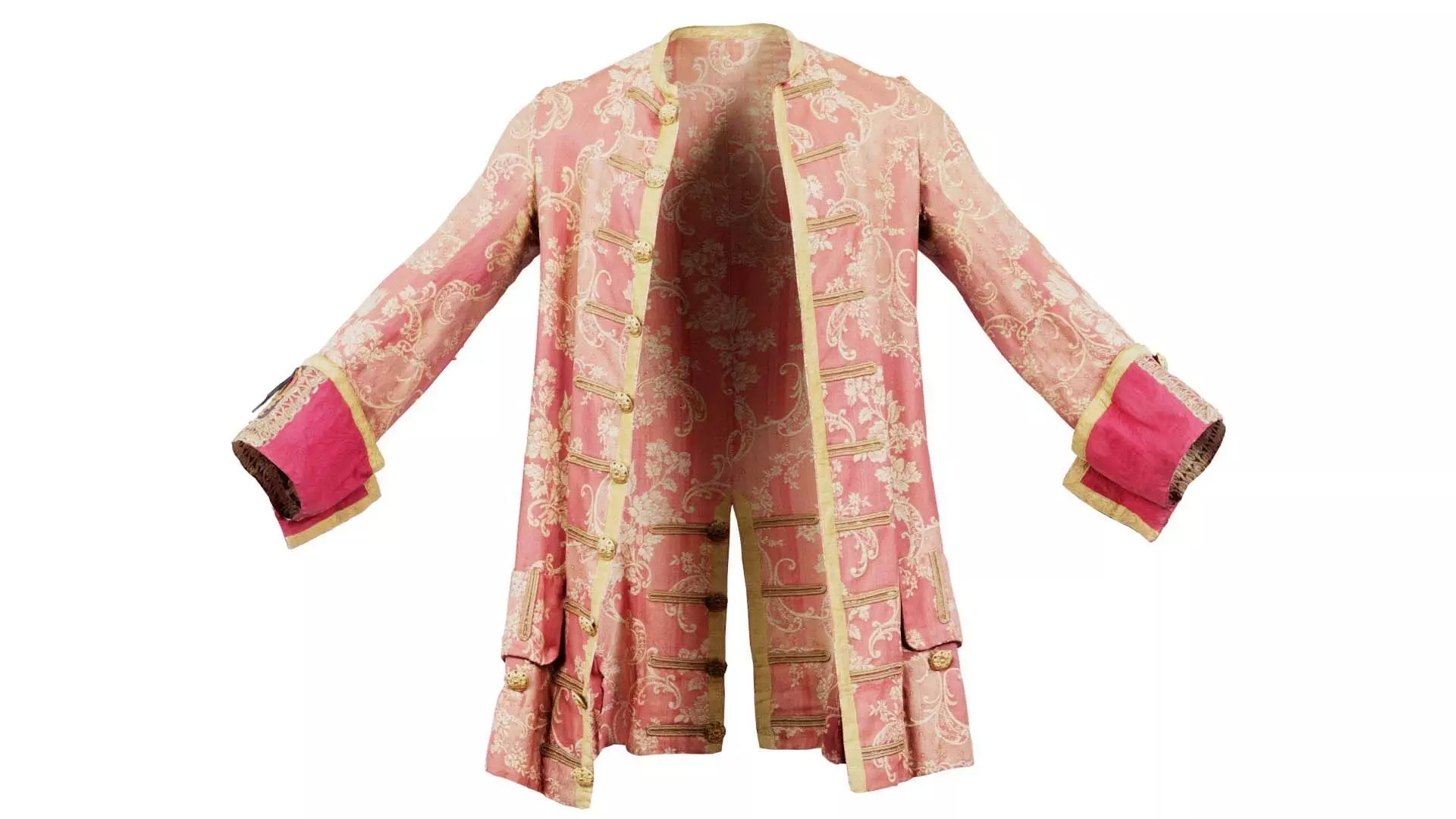 Cloud Jacket Low-poly 3D model_0