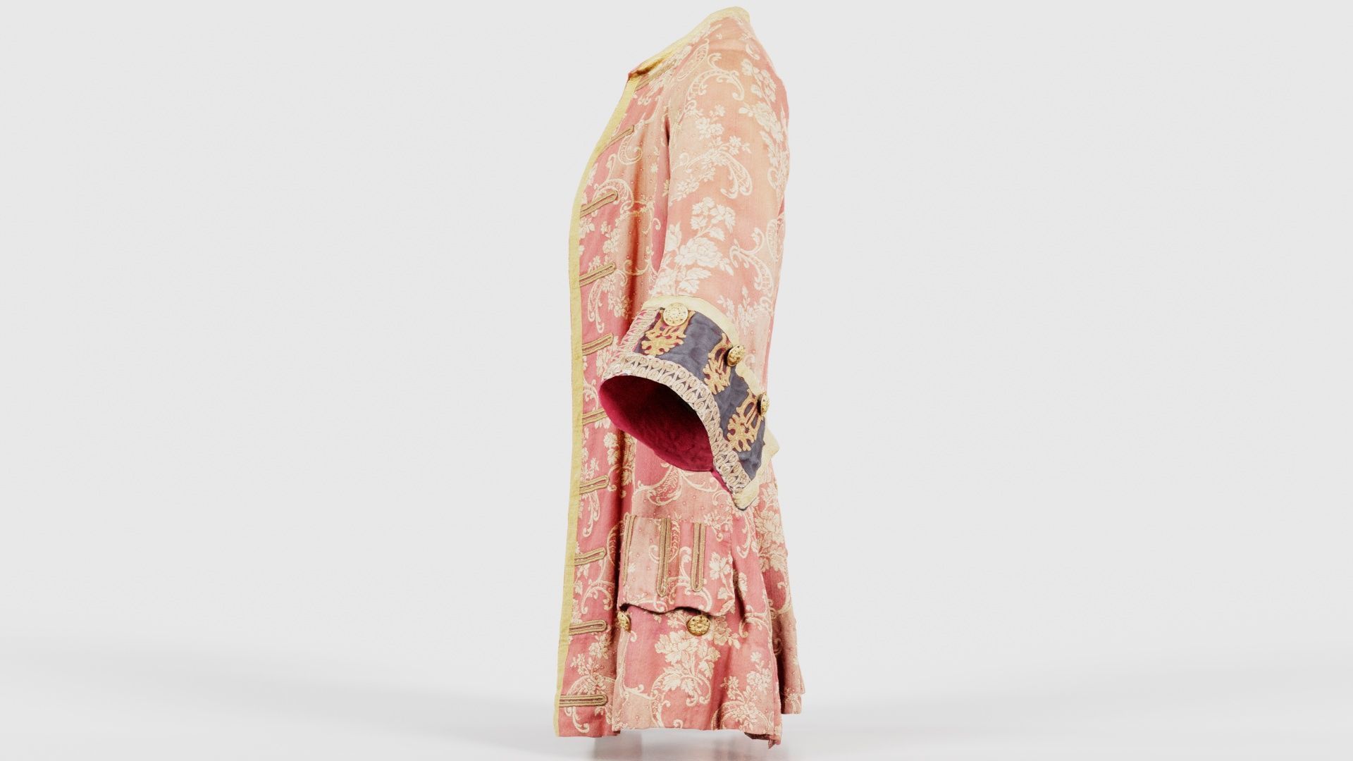 Cloud Jacket Low-poly 3D model_24