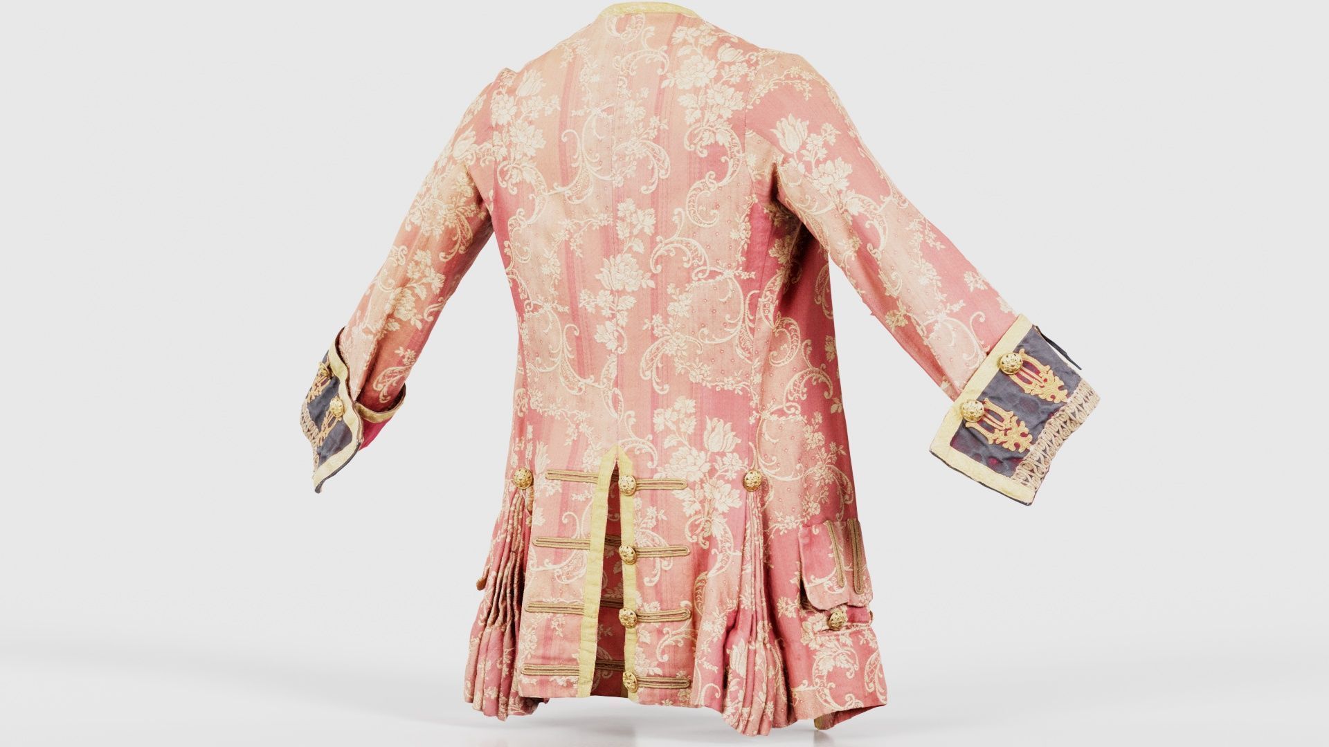 Cloud Jacket Low-poly 3D model_20