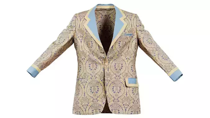 Decorated Jacket Closed